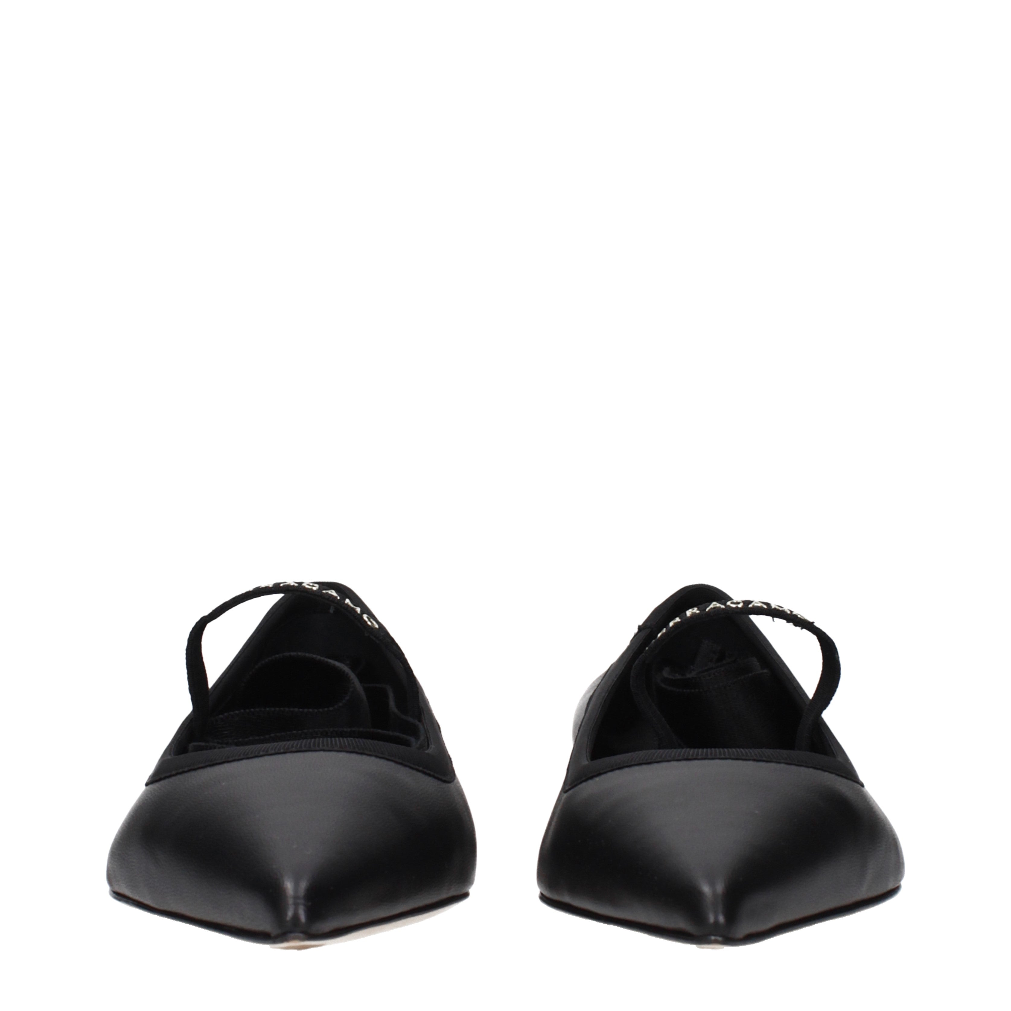 Salvatore Ferragamo バレエシューズ 女性 皮革 黒 | B-Exit – B-Exit