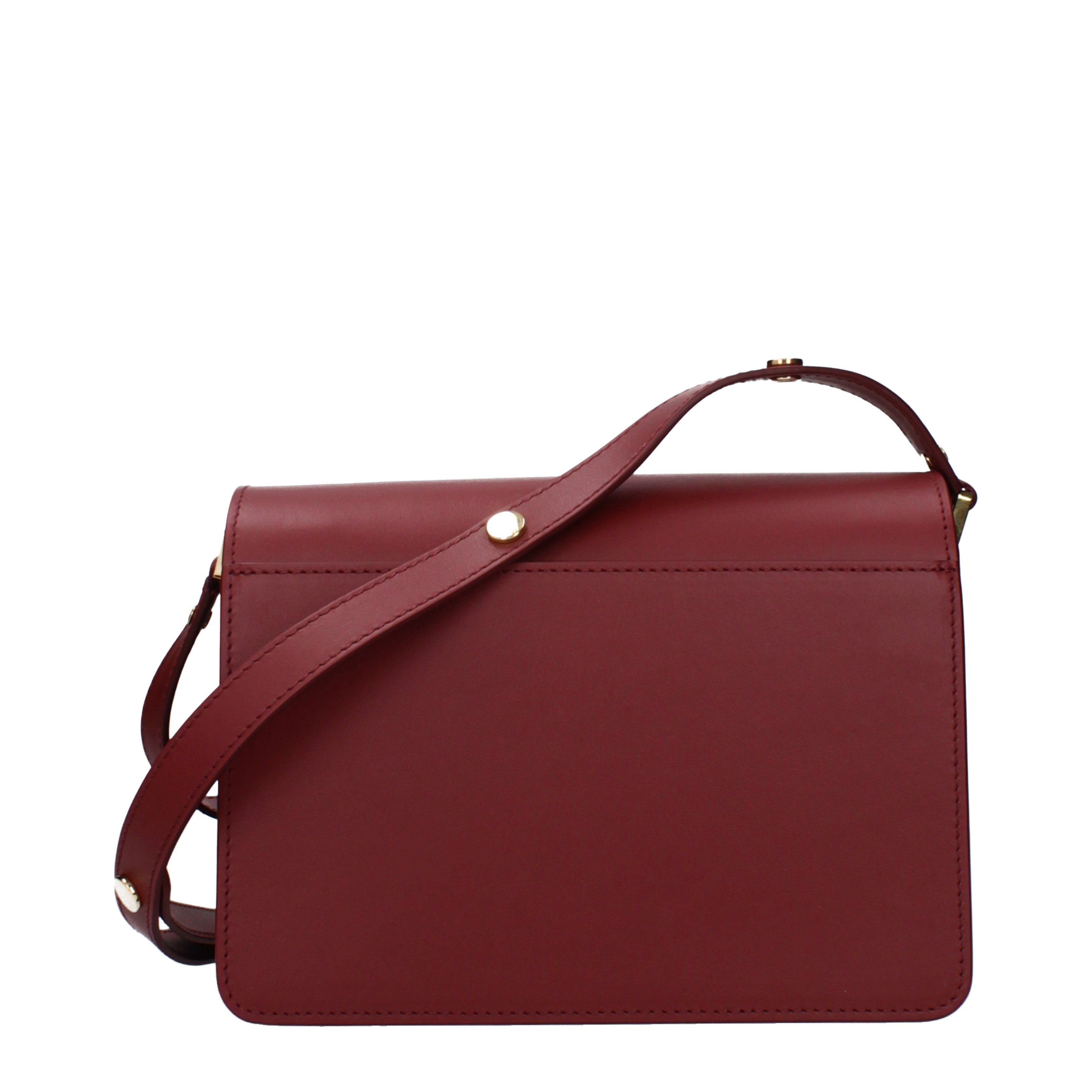 MARNI ショルダーバッグ レッド Marni ショルダーバッグ 女性 皮革 赤/ダークレッド | B-Exit – B-Exit