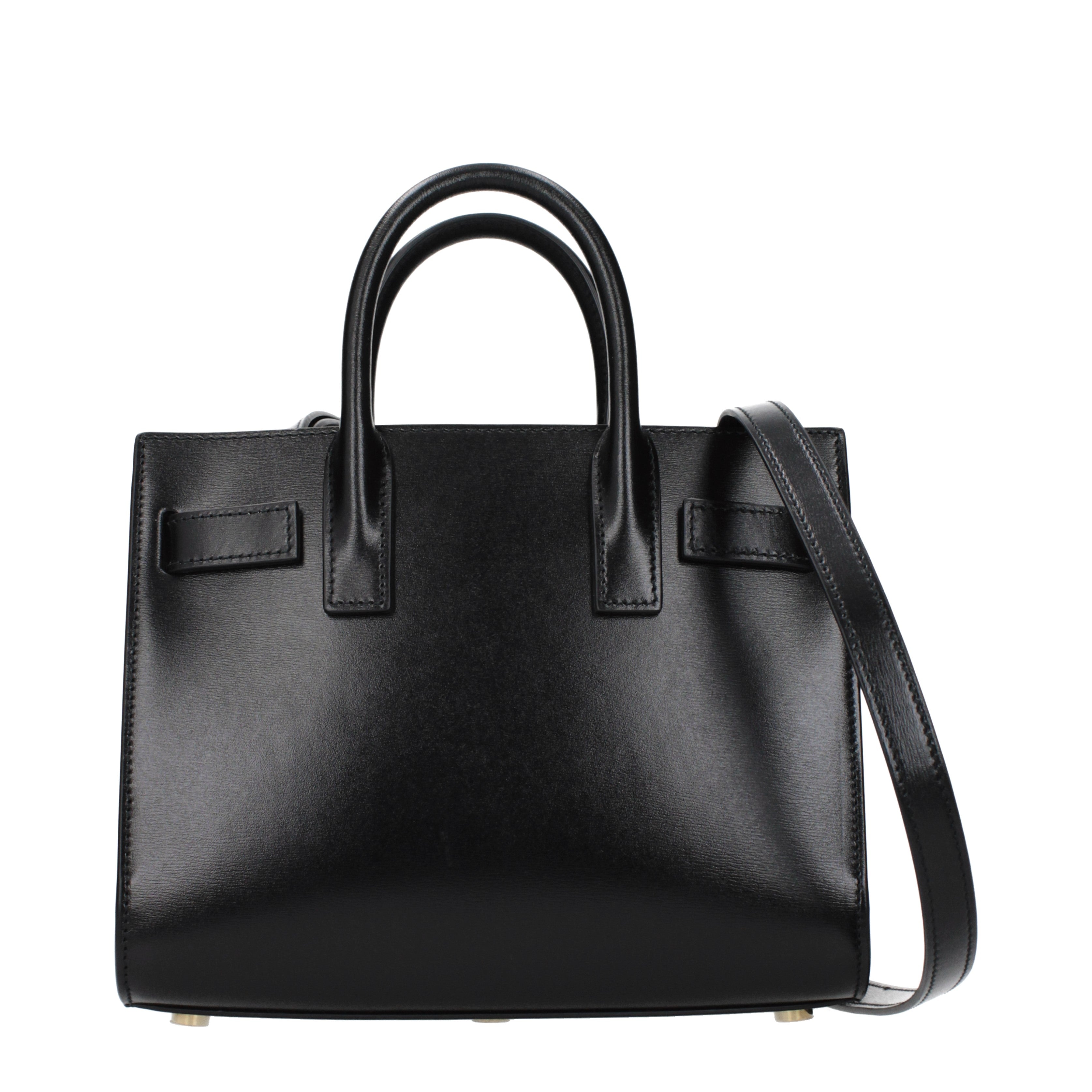 Saint Laurent ハンドバッグ 女性 皮革 黒 | B-Exit – B-Exit top shop