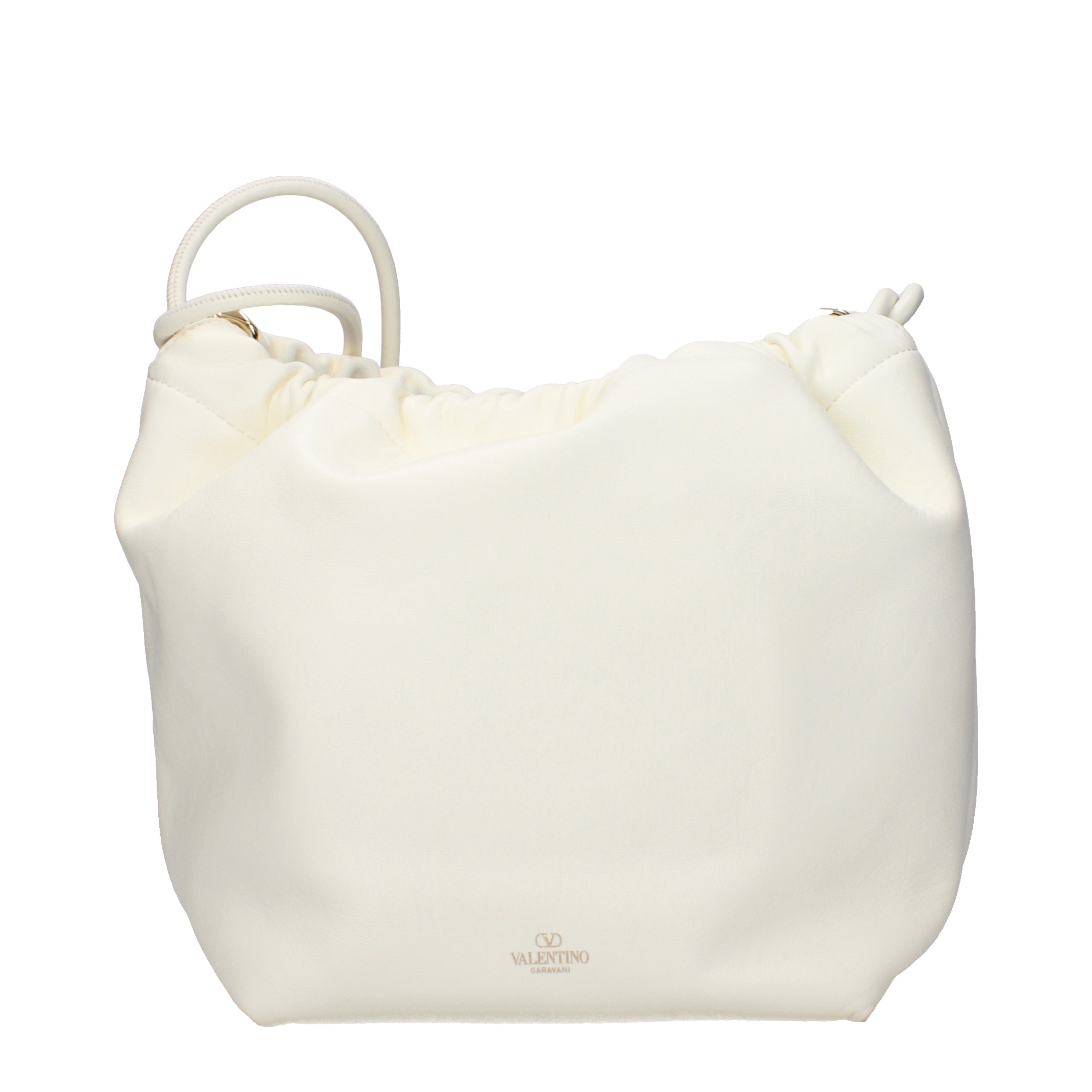 Valentino Garavani ショルダーバッグ 女性 皮革 ベージュ/アイボリー