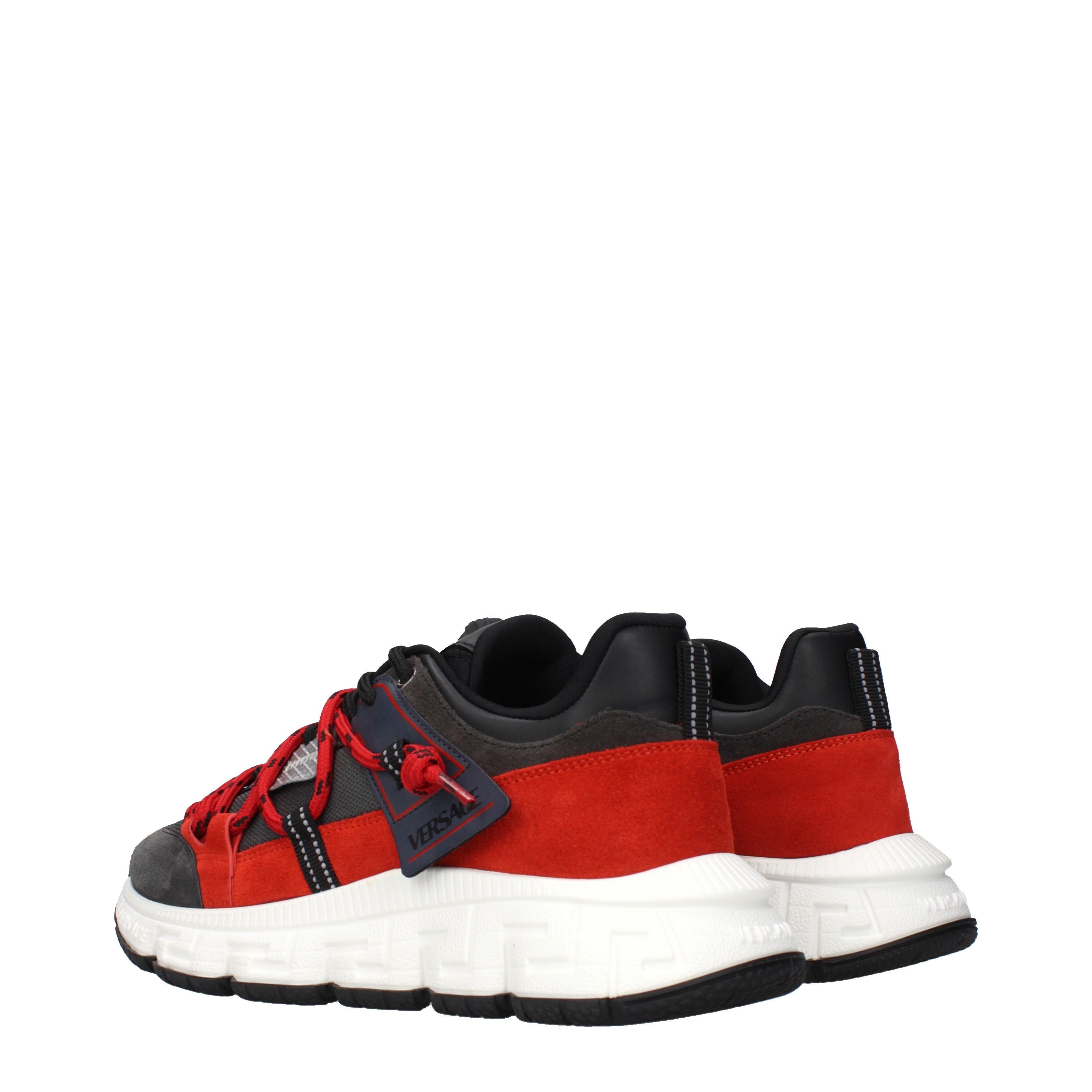 Versace Sneakers Men Suede Gray/Coral | B-Exit – B-Exit top shop