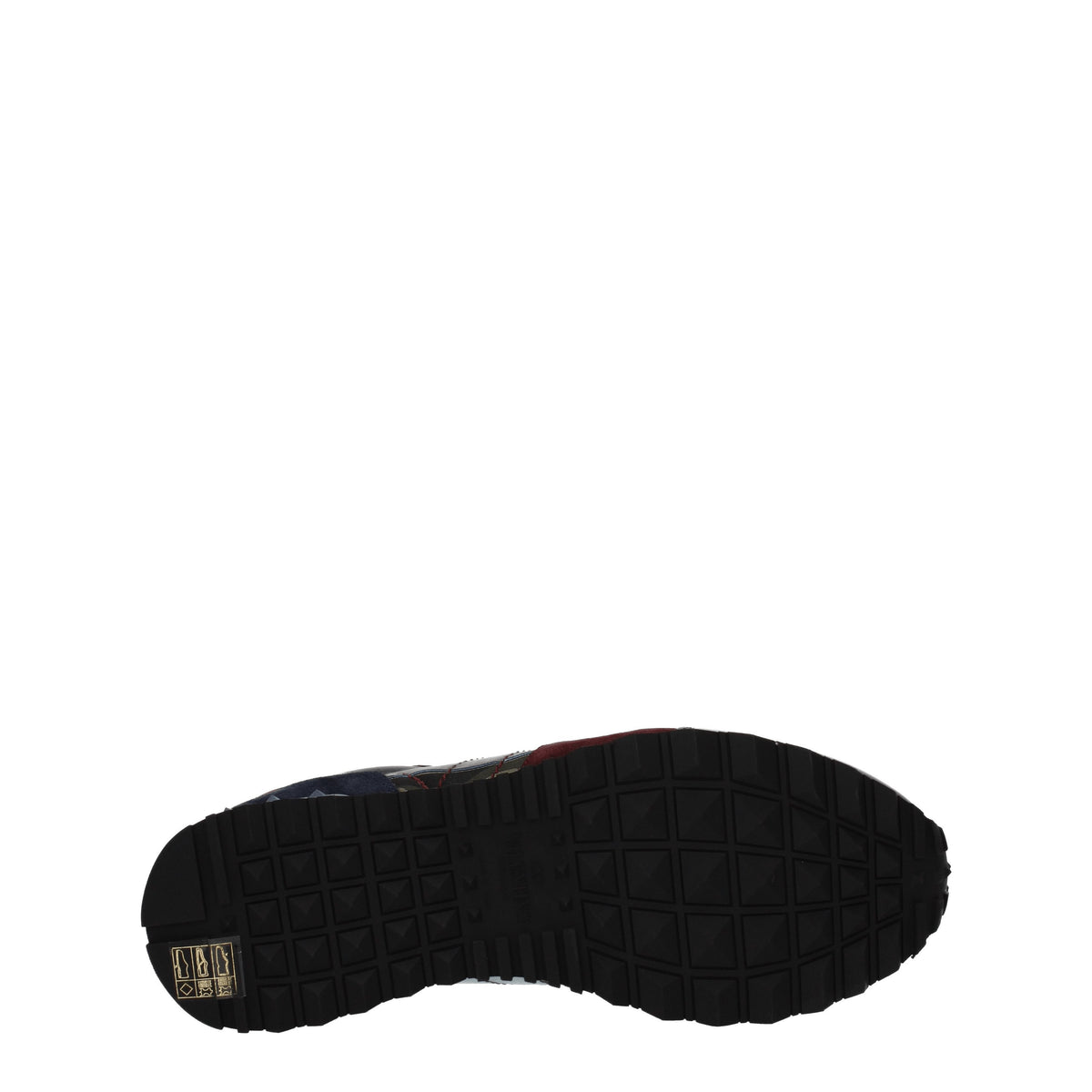 Valentino Garavani Sneakers Uomo Pelle Verde Blu