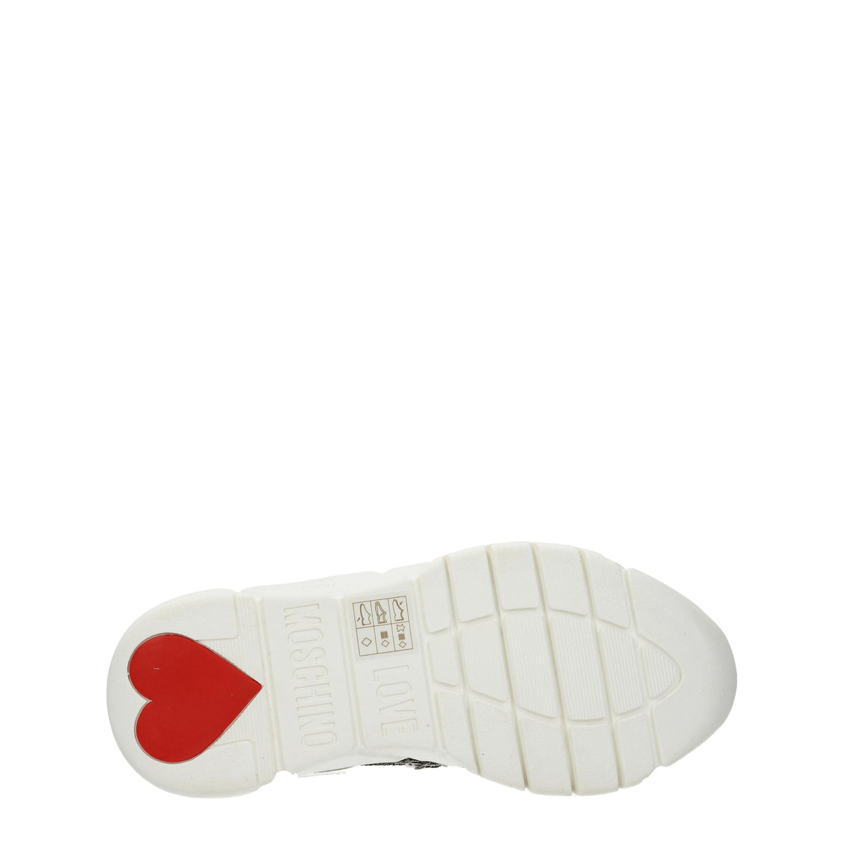 Love Moschino Sneakers Donna Tessuto Bianco