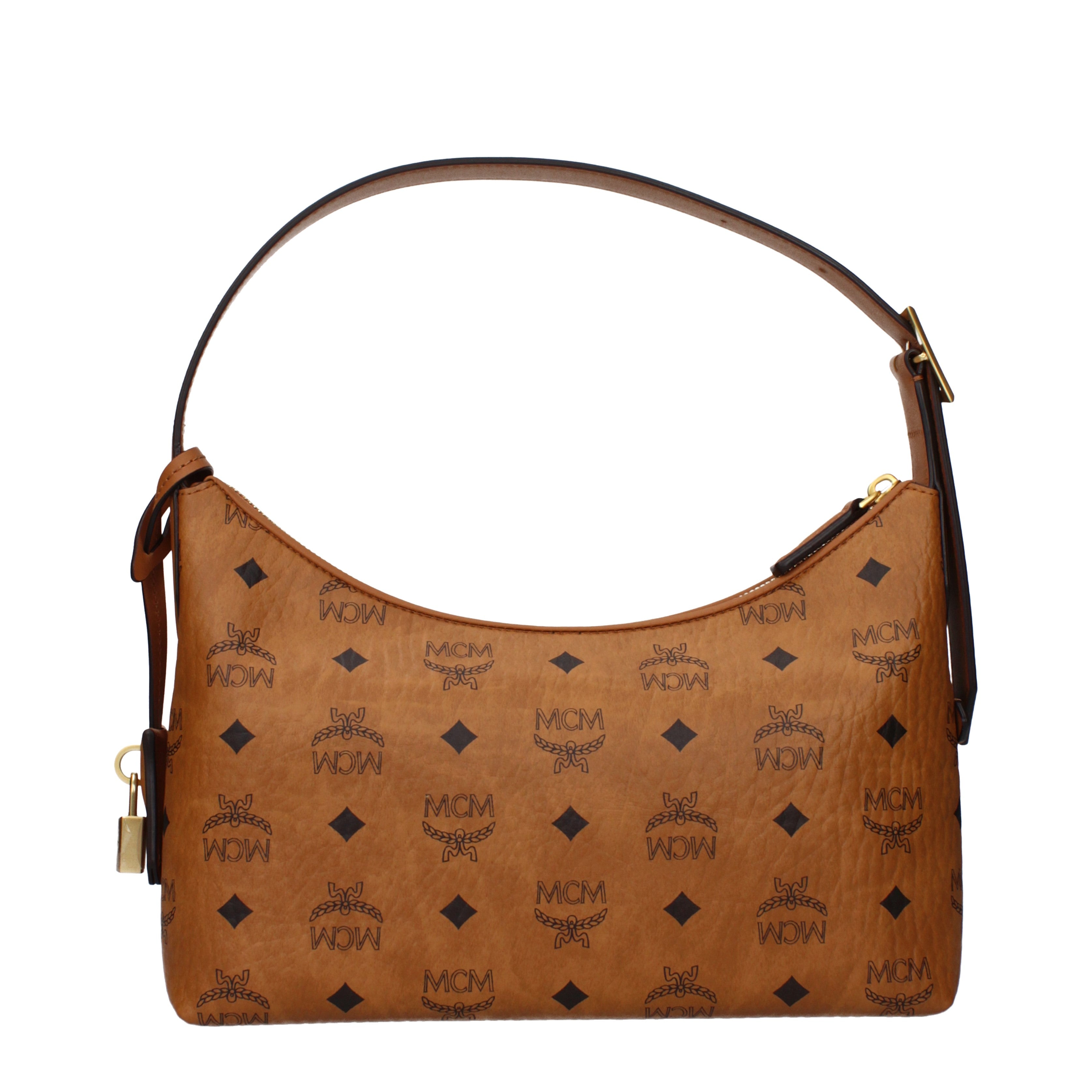 MCM Shoulder Bags Women Fabric Brown/Cognac | B-Exit – B-Exit top