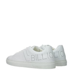 Billionaire Sneakers Uomo Pelle Bianco Bianco Ottico