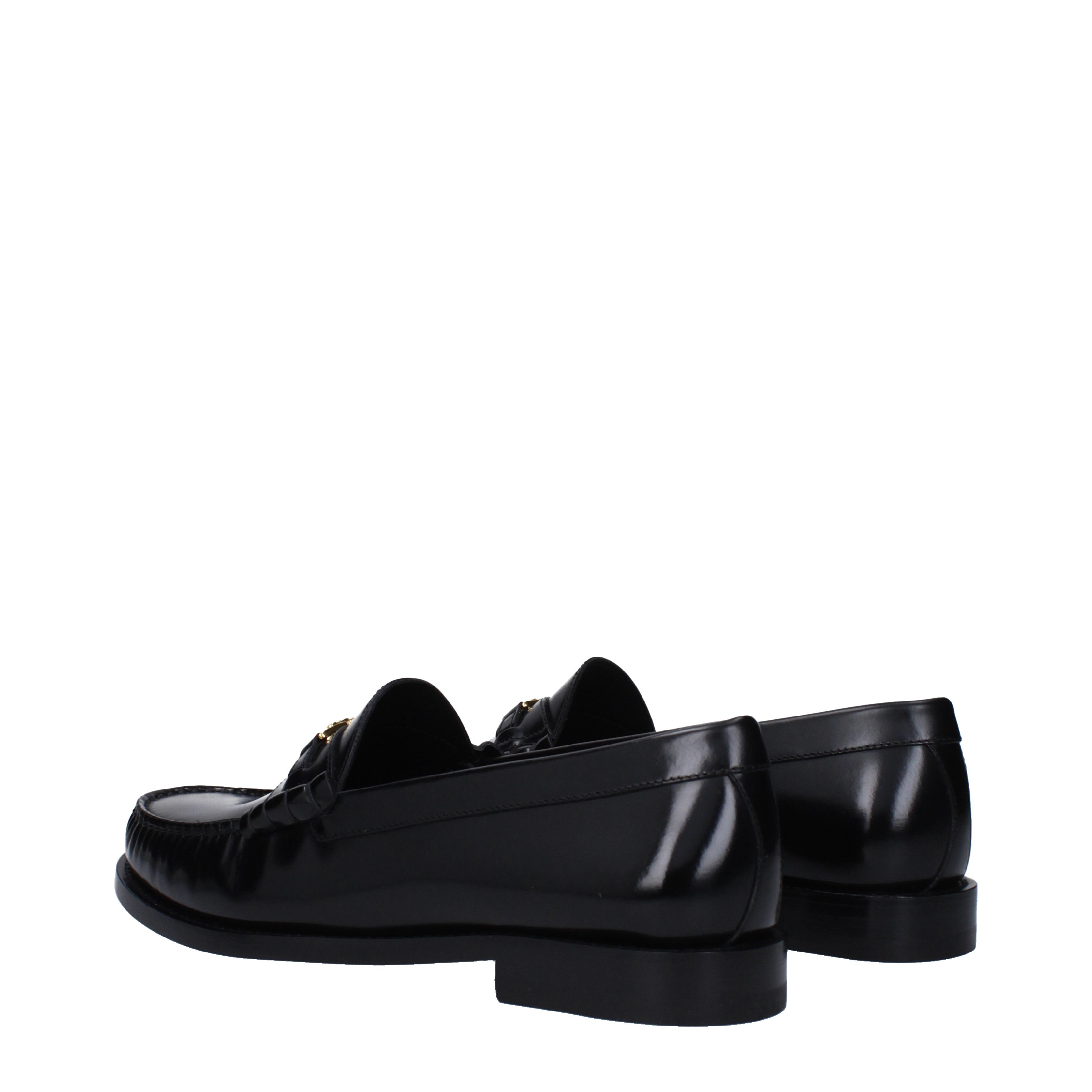 Celine Loafers Men Leather Black/Gold | B-Exit – B-Exit top