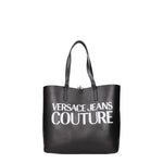 Versace Jeans Borse a Spalla coutire Donna Poliuretano Multicolor Nero