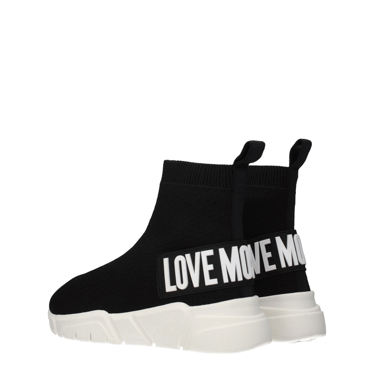 Love Moschino Sneakers Donna Tessuto Nero