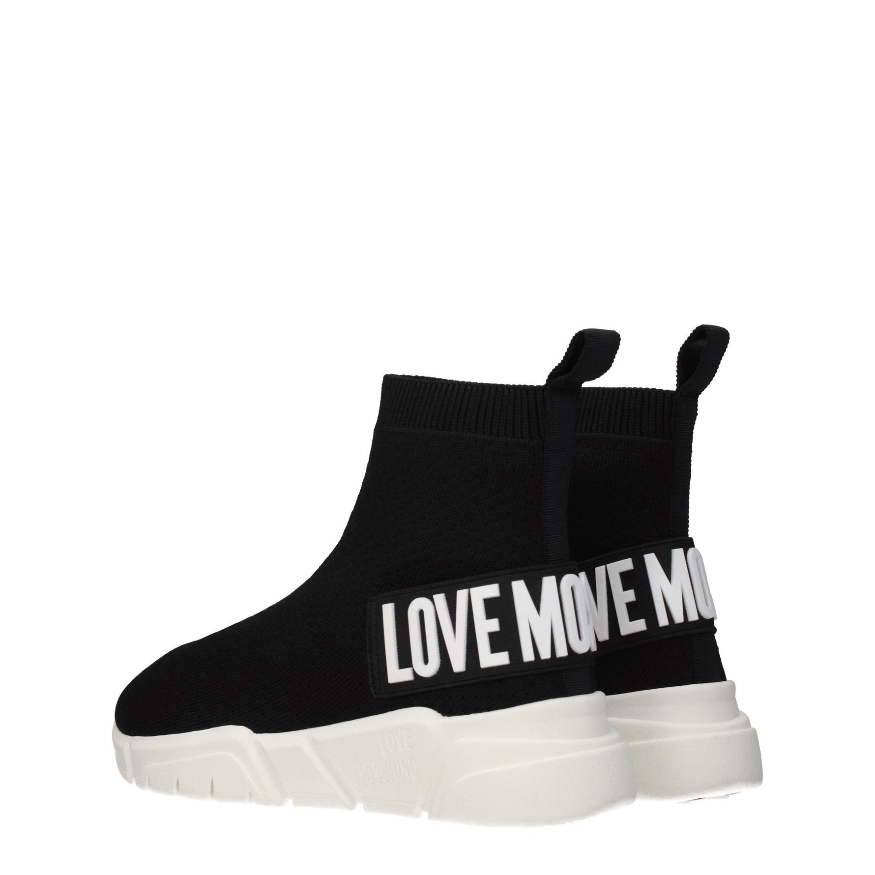 Love Moschino Sneakers Donna Tessuto Nero