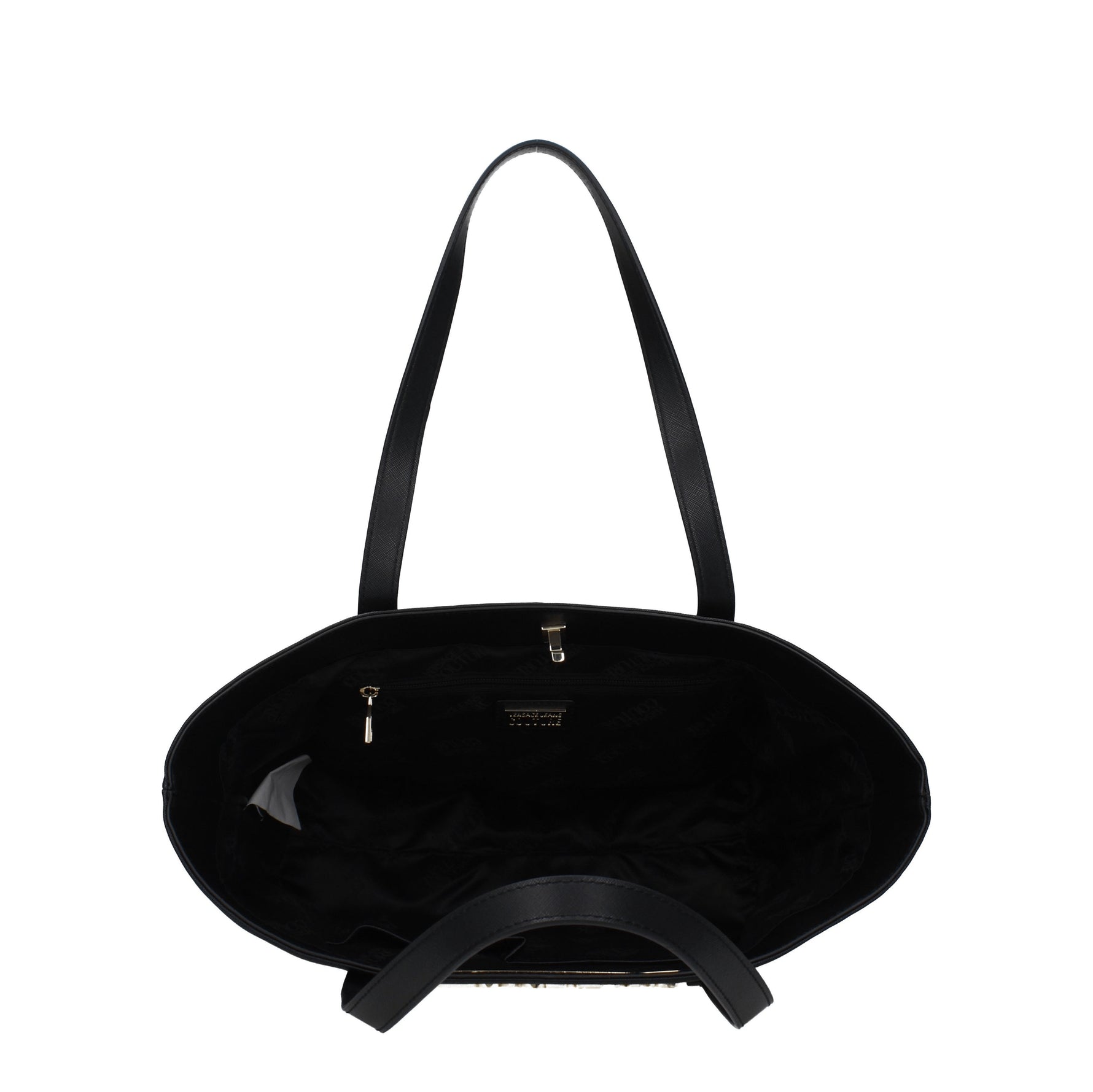 Versace Jeans Borse a Spalla couture Donna Poliuretano Nero