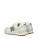 New Balance Sneakers 574 Uomo Tessuto Beige