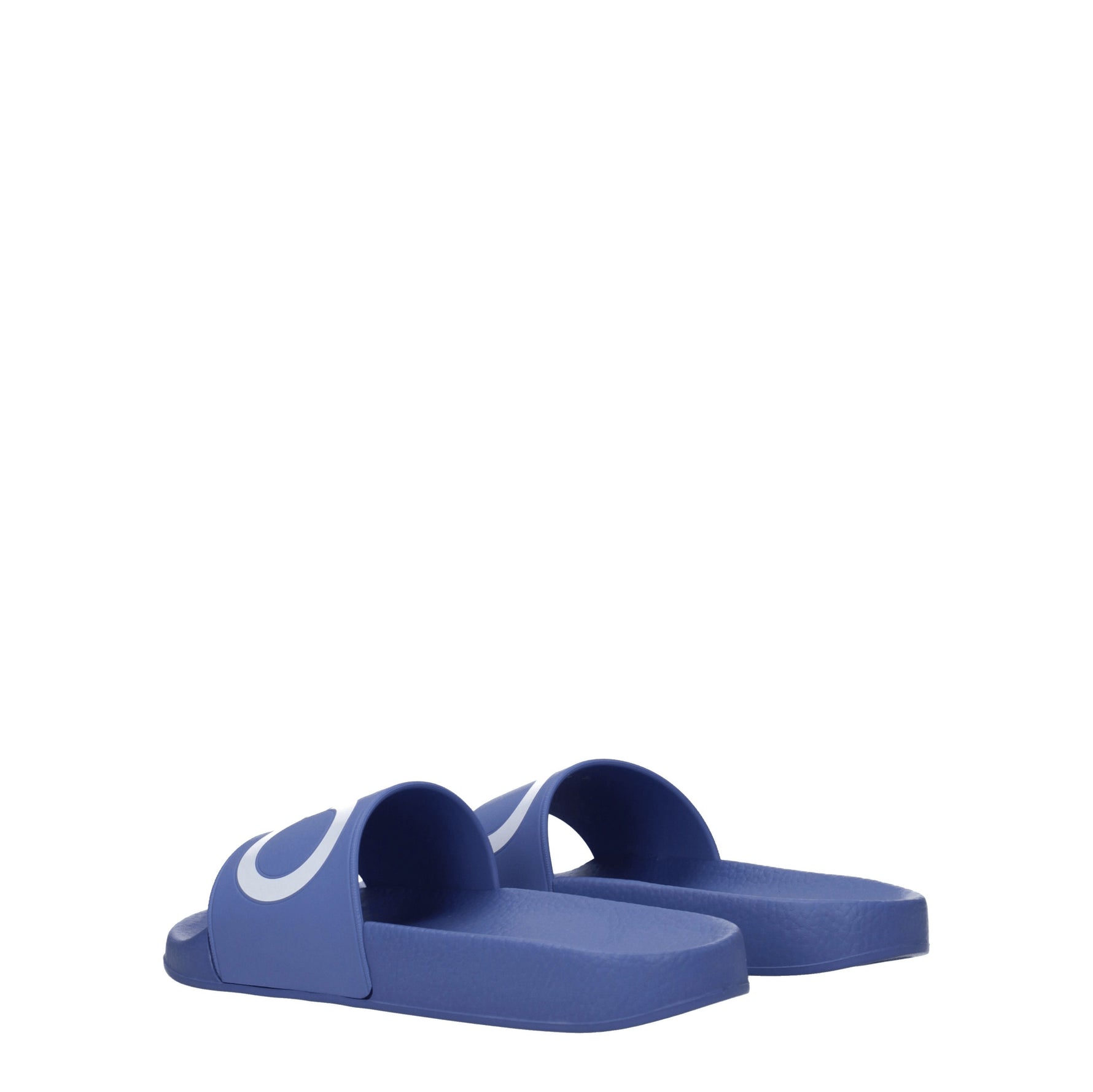 Salvatore Ferragamo Ciabatte e Zoccoli groovy Donna Gomma Blu Blu Ombra