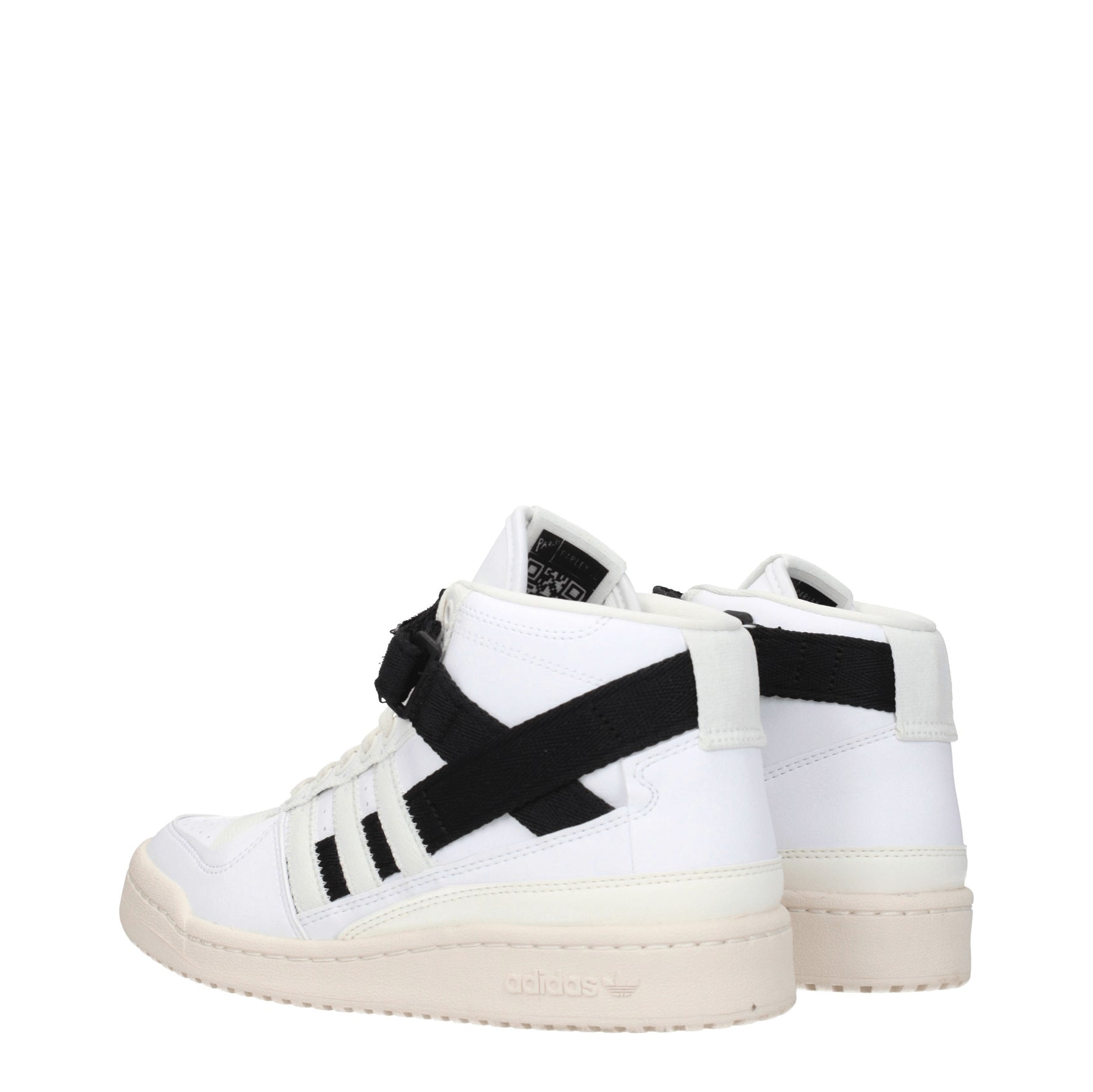 Adidas Sneakers forum Uomo Pelle Bianco Nero