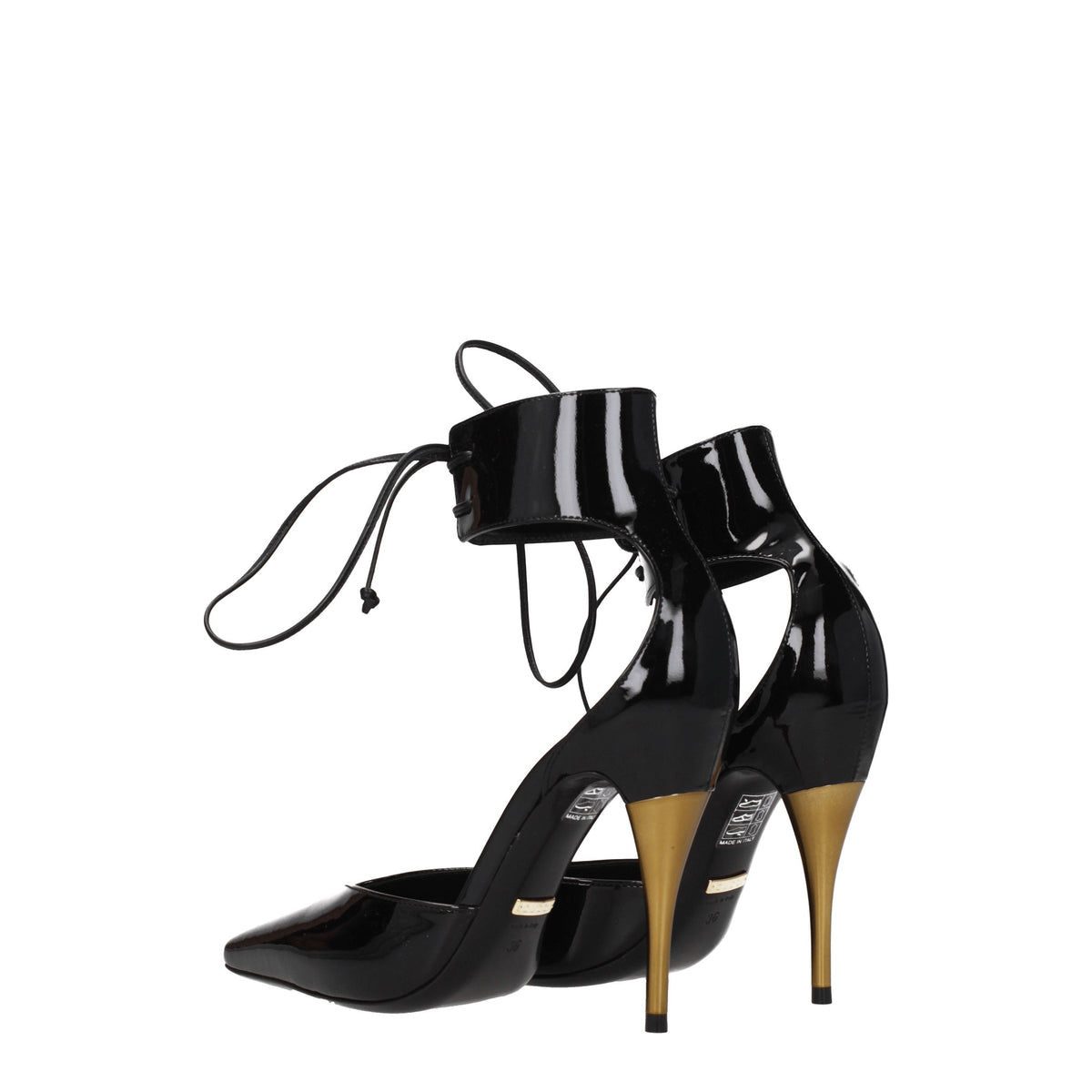 Gucci Sandali Donna Vernice Nero