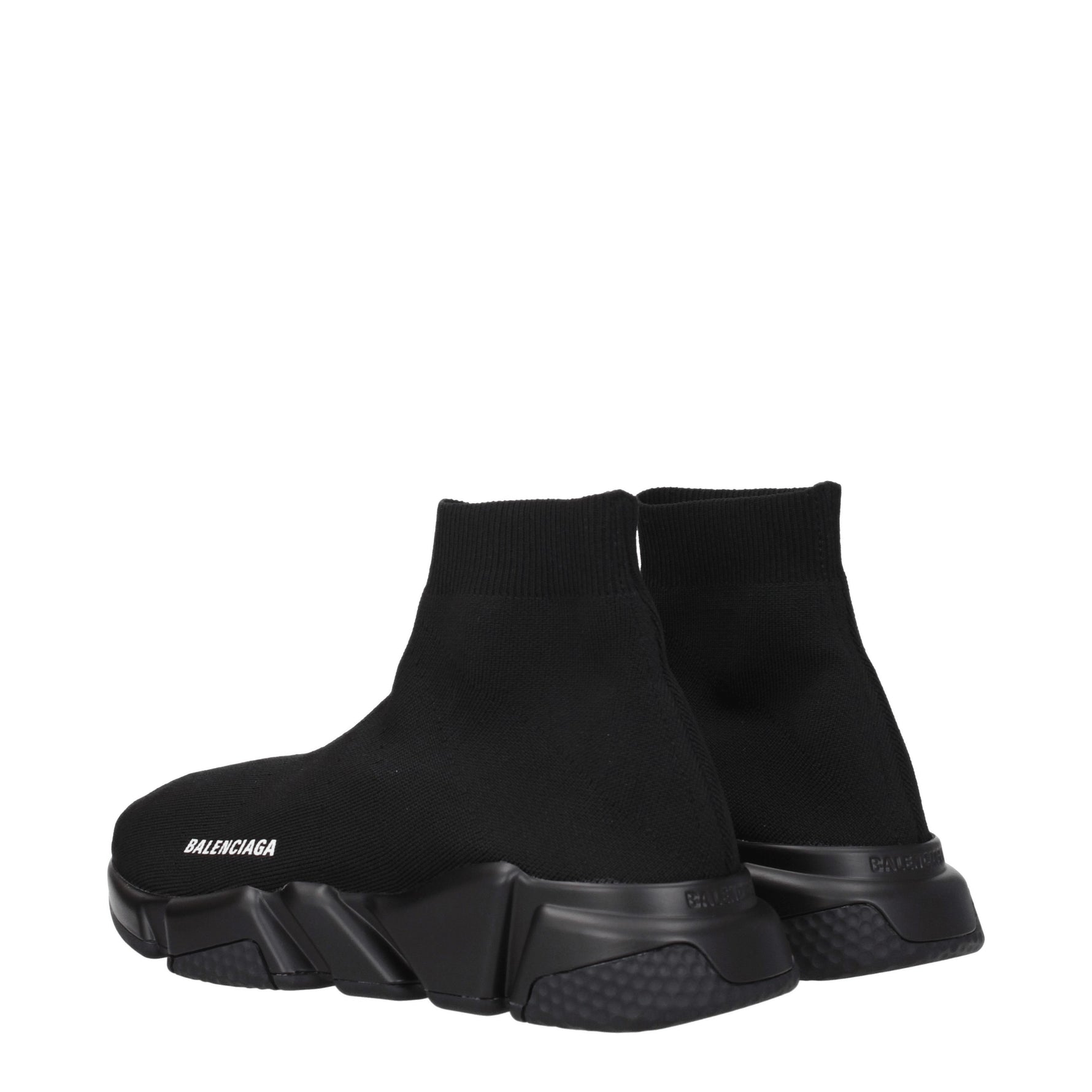 Balenciaga Sneakers speed Uomo Tessuto Nero Nero