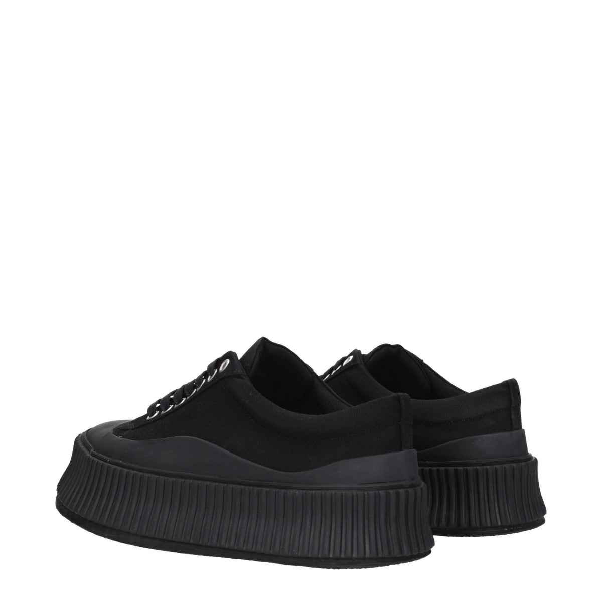 Jil Sander Sneakers Donna Tessuto Nero