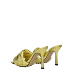 Bottega Veneta Sandali Donna Pelle Oro