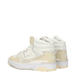 New Balance Sneakers 650 Uomo Pelle Bianco Noce