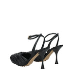 Bottega Veneta Sandali Donna Pelle Verde Calamaio