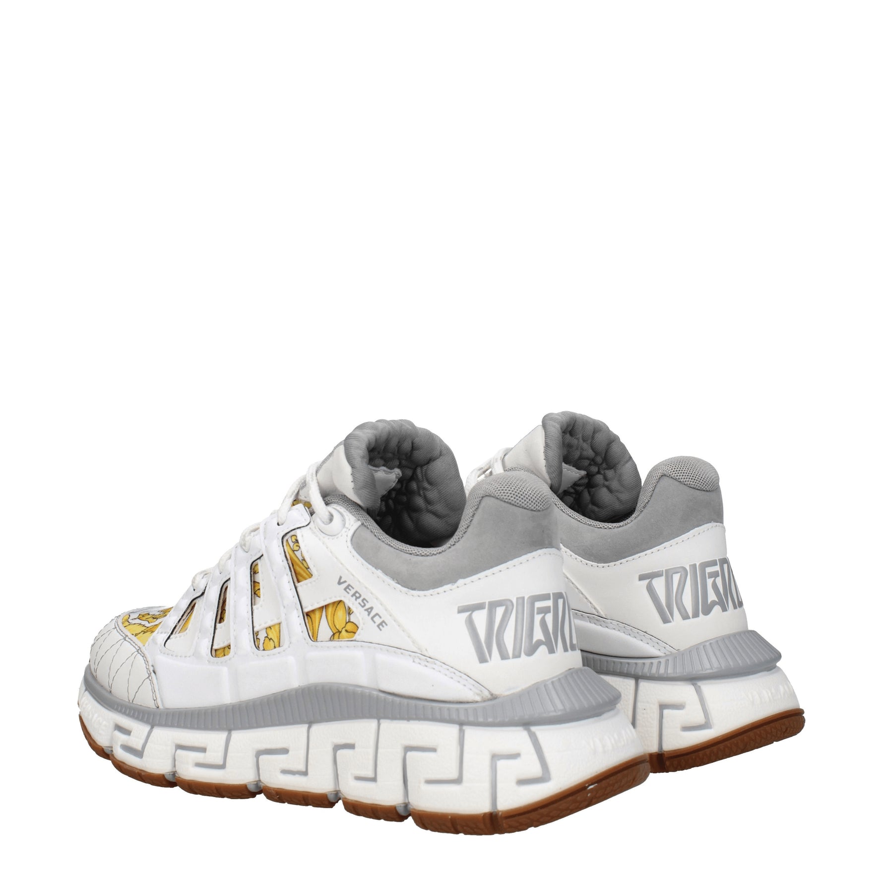 Versace Sneakers Trigreca Donna Tessuto Bianco/Grigio B-Exit – B