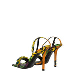 The Attico Sandali sienna Donna Pelle Multicolor