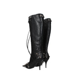 Balenciaga Stivali Donna Pelle Nero