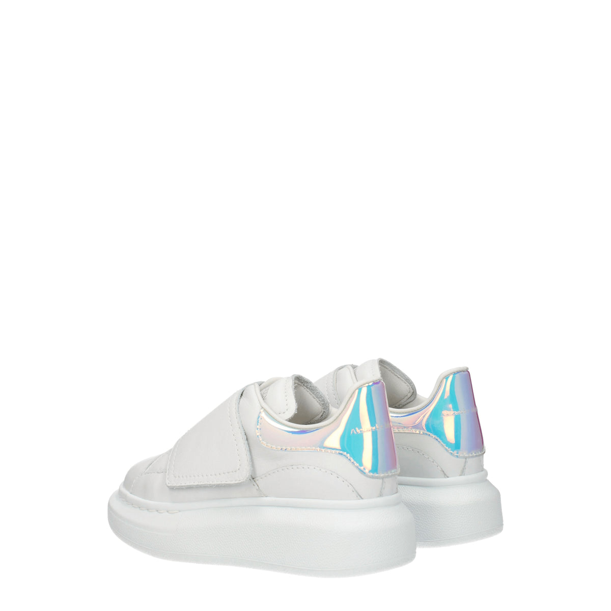 Alexander McQueen Idee Regalo sneakers kids Donna Pelle Bianco Multicolore