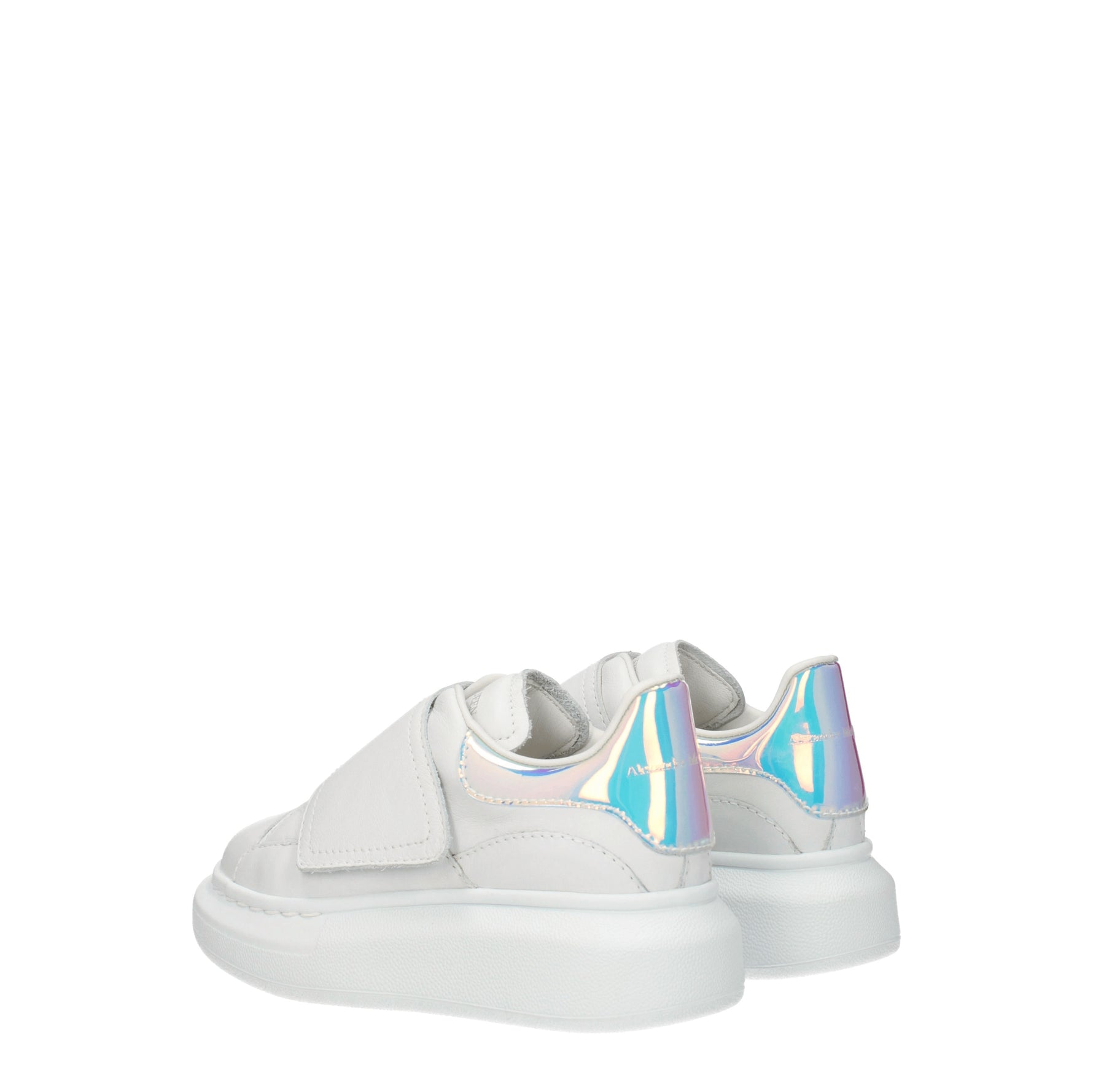 Alexander McQueen Idee Regalo sneakers kids Donna Pelle Bianco Multicolore