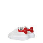 Alexander McQueen Idee regalo sneakers kids Uomo Pelle Bianco Rosso