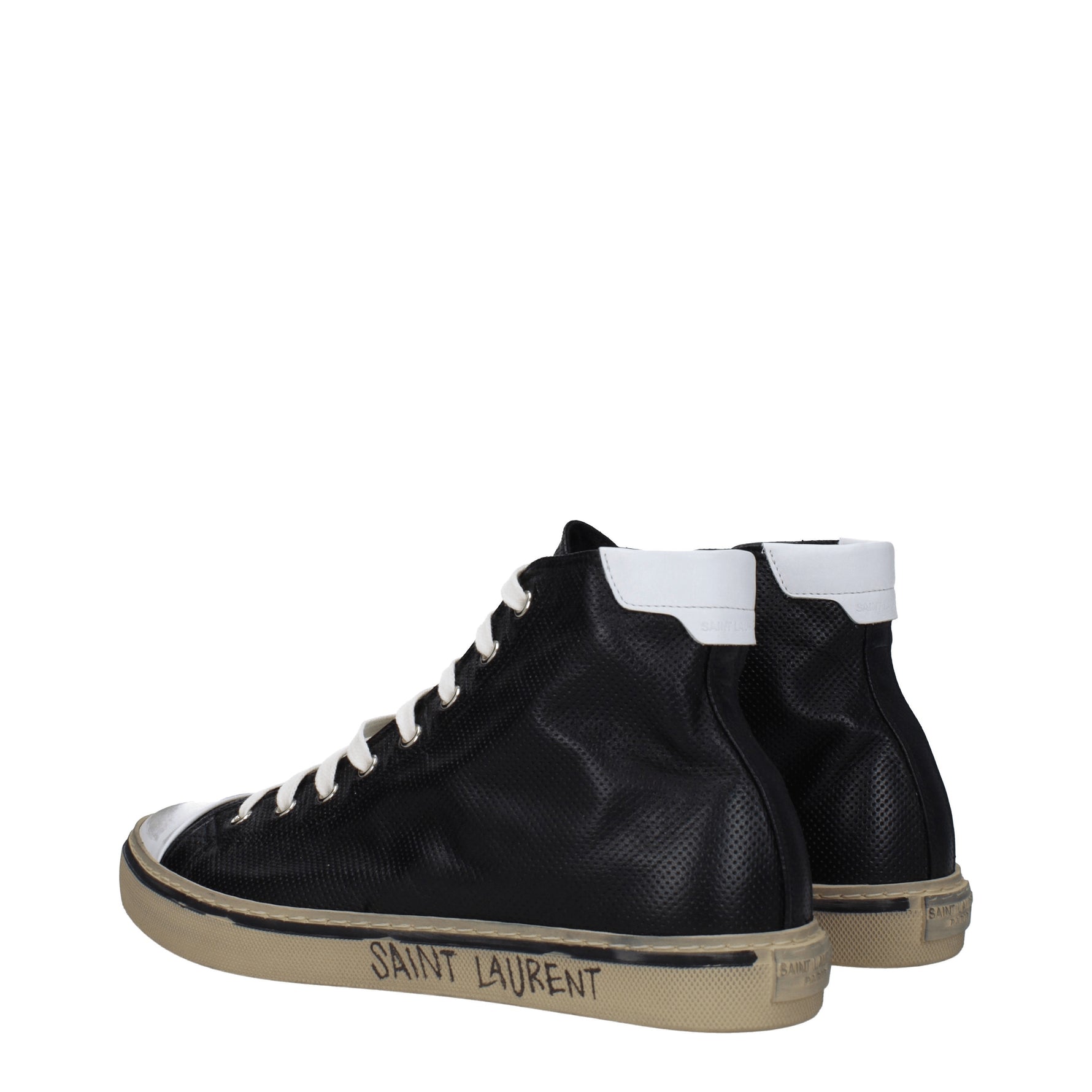Saint Laurent Sneakers malibu Uomo Pelle Nero