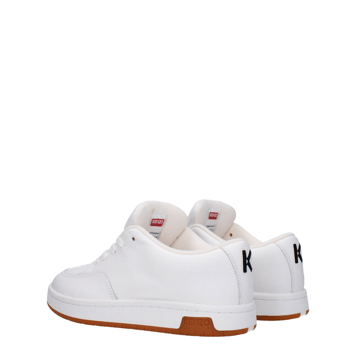 Kenzo Sneakers Uomo Pelle Bianco