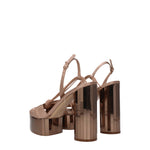 Salvatore Ferragamo Sandali sabina Donna Raso Beige Amaretto