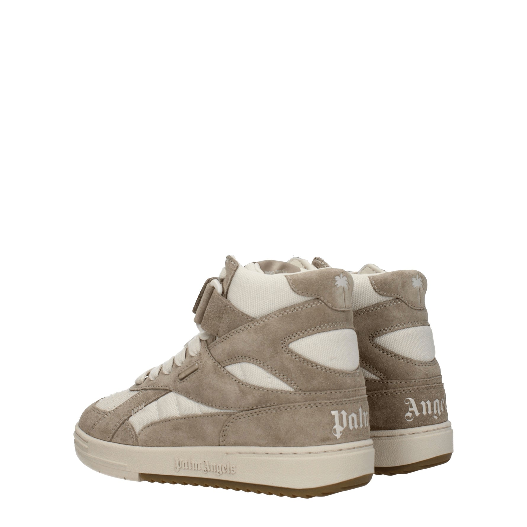Palm Angels Sneakers Donna Camoscio Beige Camel