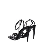 Saint Laurent Sandali ava Donna Raso Nero