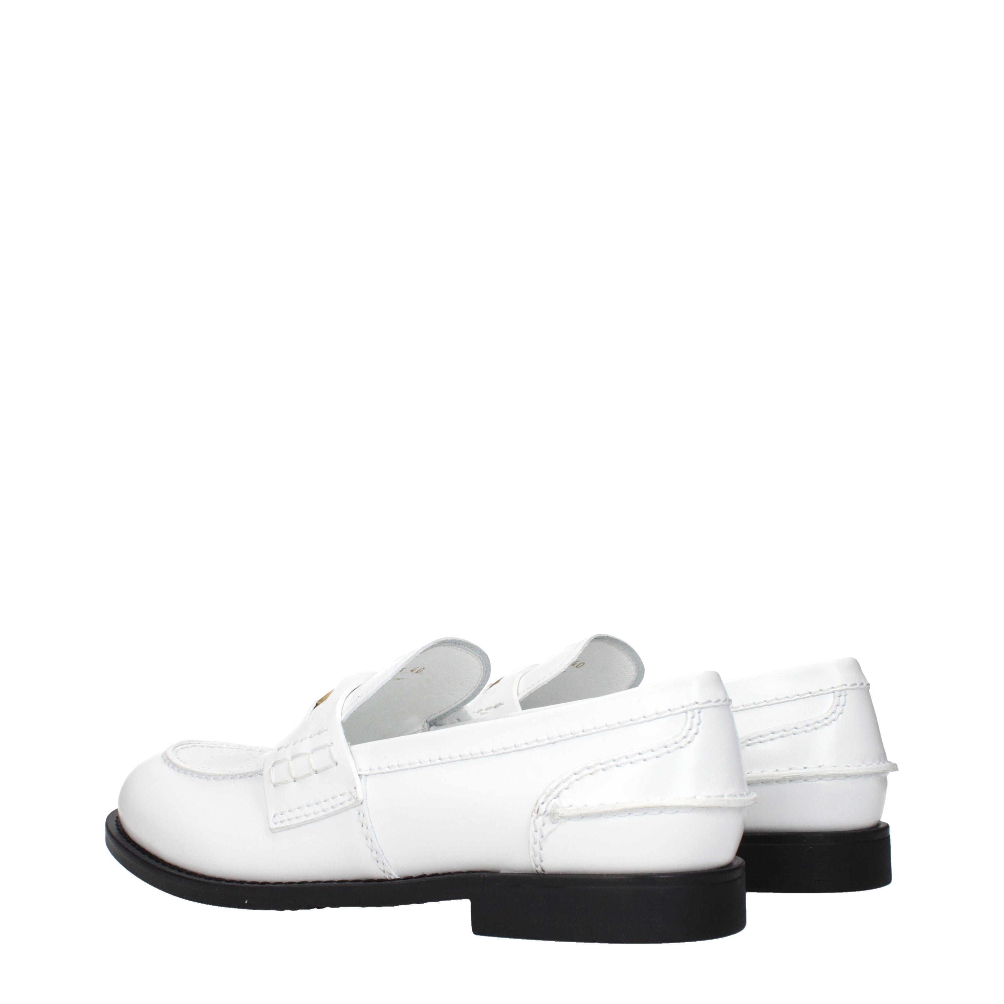 Miu Miu Loafers Women Leather White | B-Exit – B-Exit top shop online