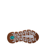 Versace Sneakers trigreca Donna Pelle Bianco Grigio