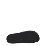 Dolce&Gabbana Ciabatte e Zoccoli Uomo Gomma Nero Bianco