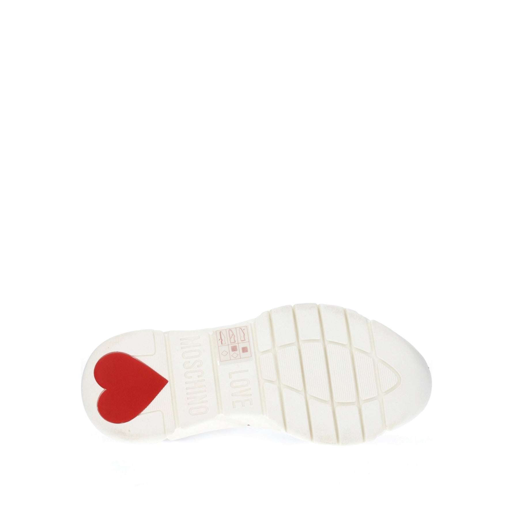 Love Moschino Sneakers Donna Tessuto Nero Bianco