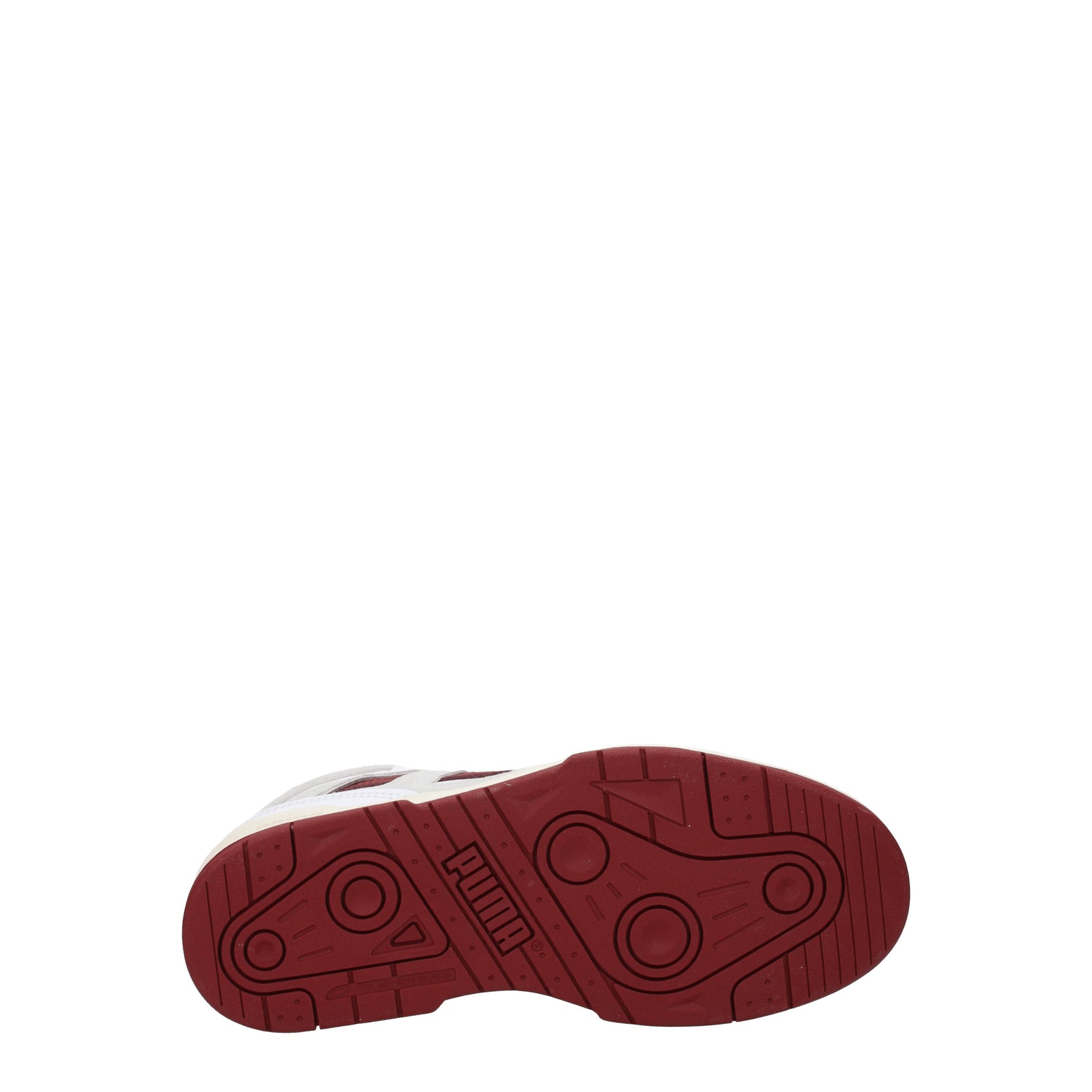 Puma Sneakers Uomo Pelle Bianco Rosso