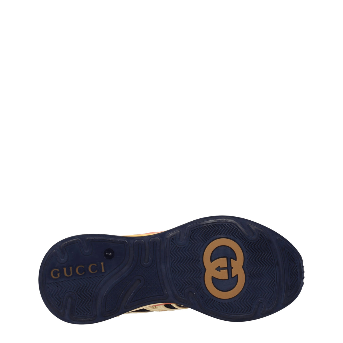 Gucci Sneakers ultrapace r Uomo Gomma Giallo Cobalto