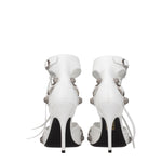Balenciaga Sandali cagole Donna Pelle Bianco