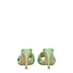 Bottega Veneta Sandali Donna Pelle Verde Pistacchio