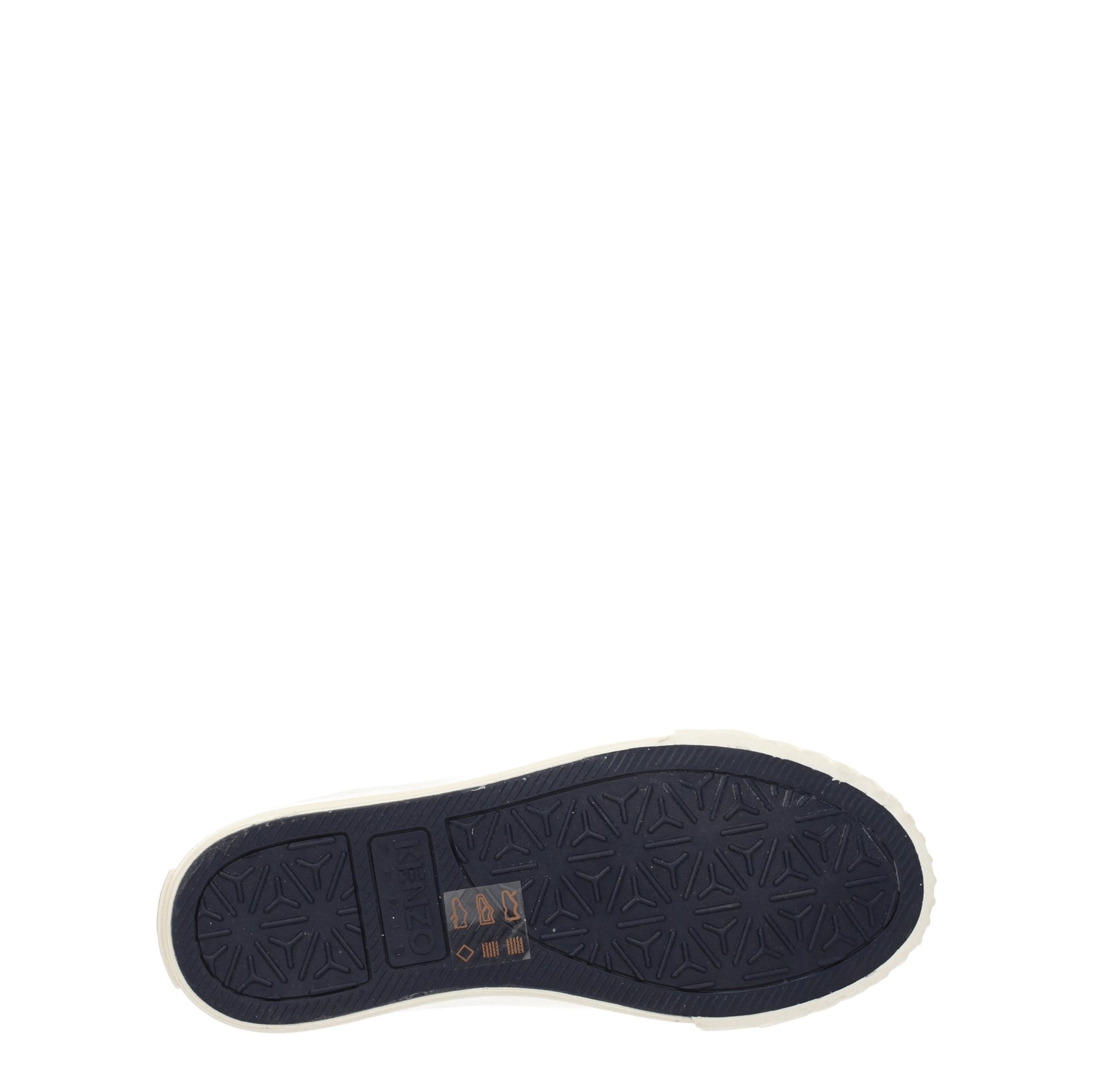 Kenzo Sneakers Donna Tessuto Beige Crema