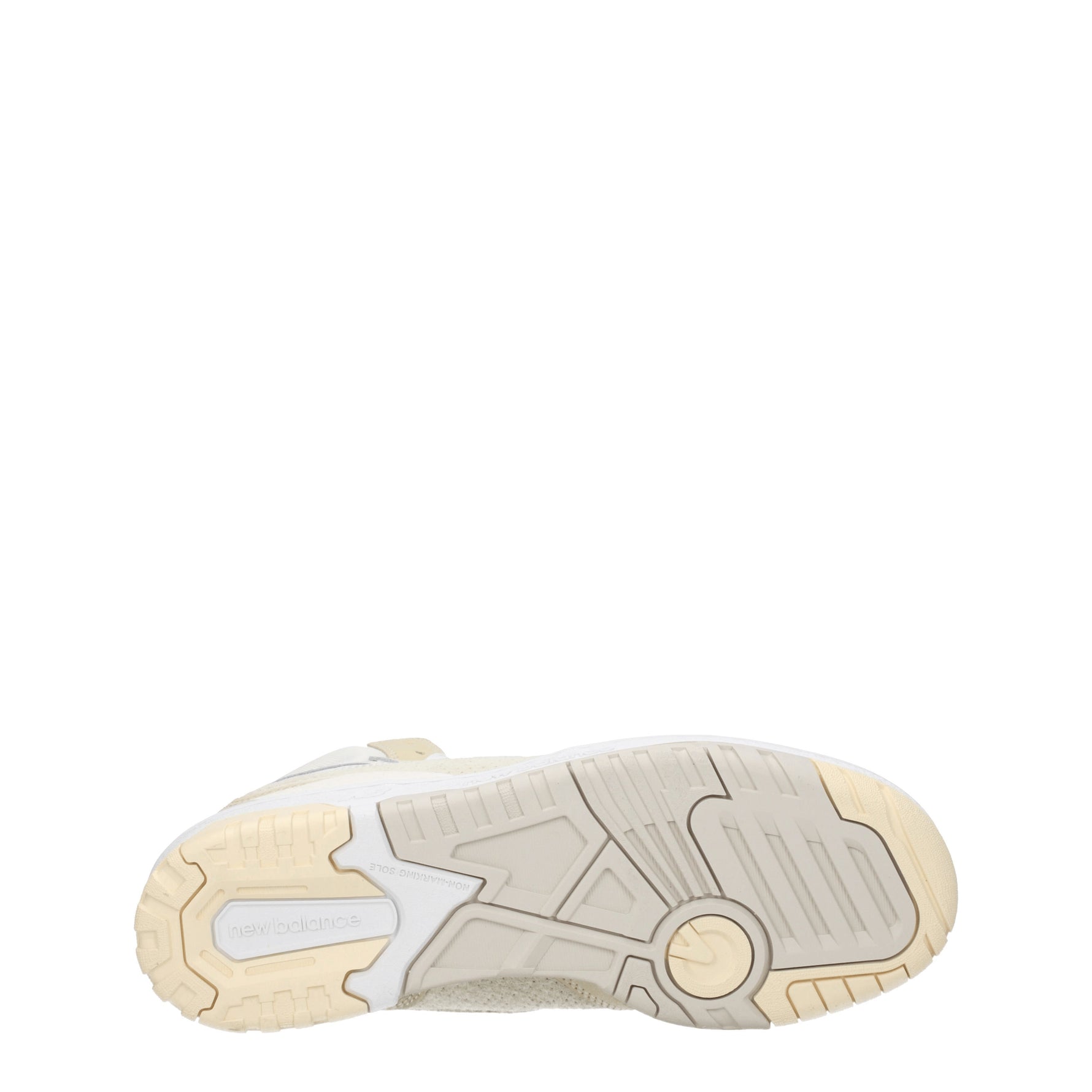 New Balance Sneakers 650 Uomo Pelle Bianco Noce