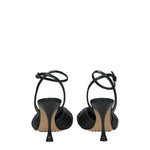 Bottega Veneta Sandali Donna Pelle Verde Calamaio