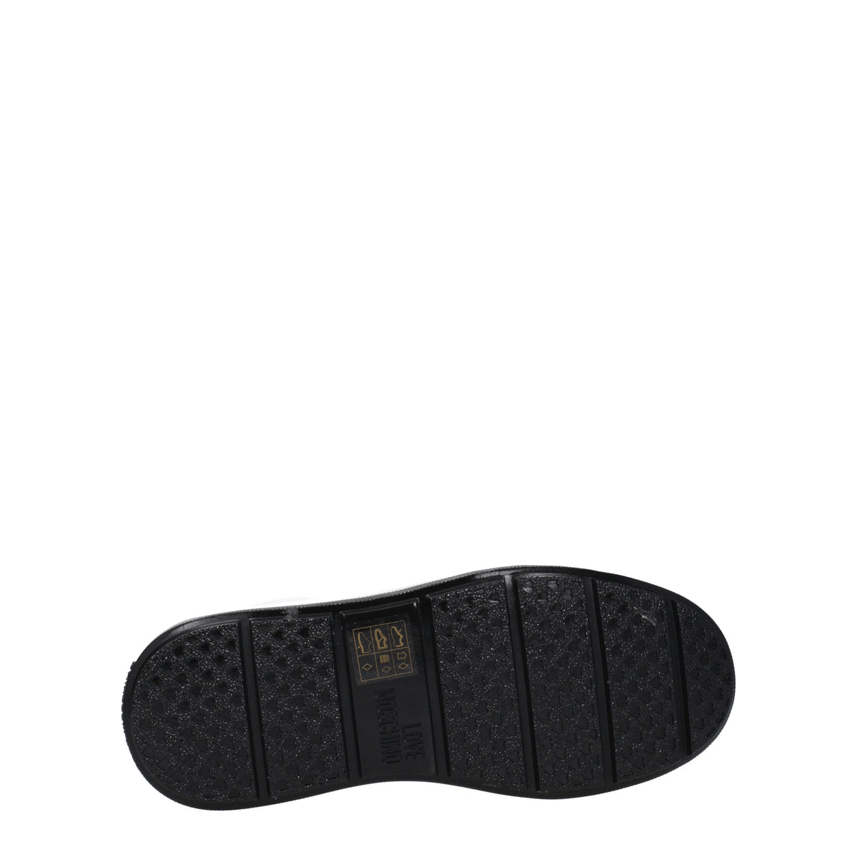 Love Moschino Sneakers Donna Pelle Bianco Nero