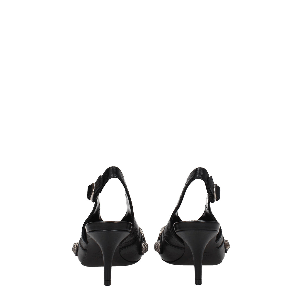 Balenciaga Sandali cagole Donna Pelle Nero
