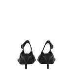 Balenciaga Sandali cagole Donna Pelle Nero
