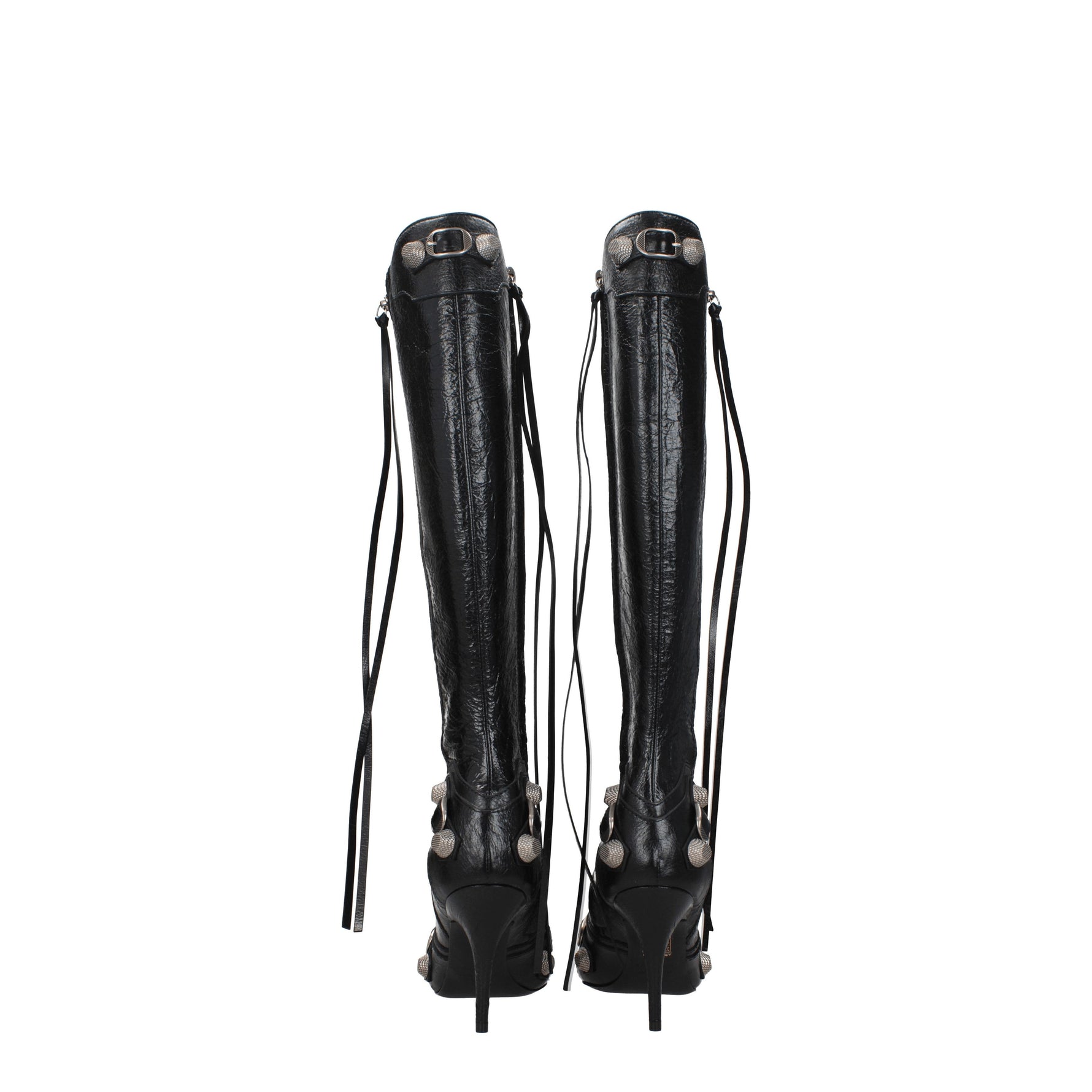 Balenciaga Stivali Donna Pelle Nero