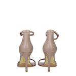 Burberry Sandali Donna Pelle Beige Mandorla